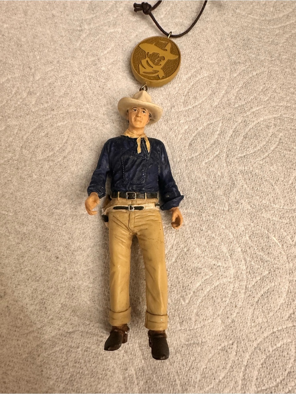 John Wayne Christmas Ornament - Classic Cowboy Western Holiday Decor